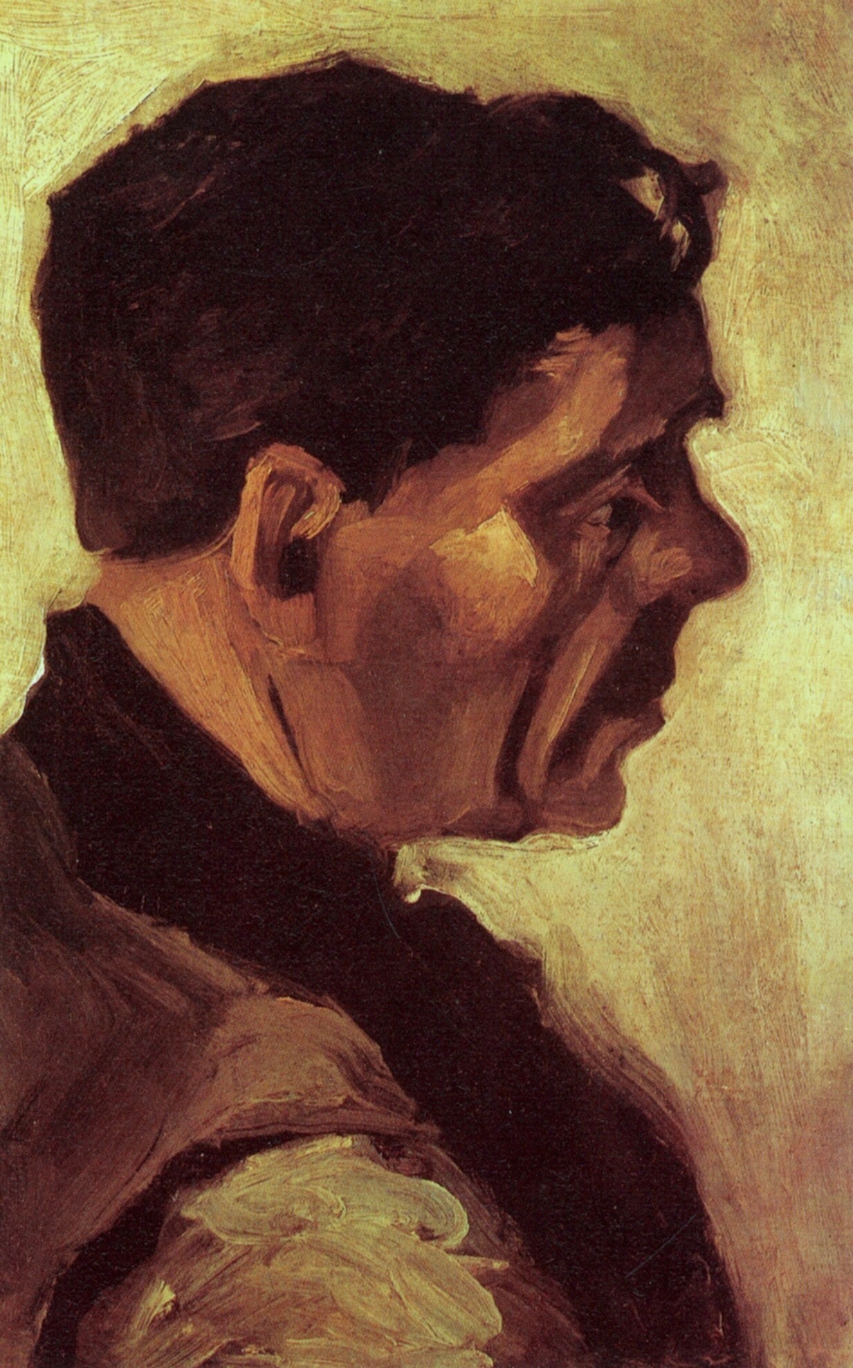 Картина Ван Гога Портрет крестьянина 1885